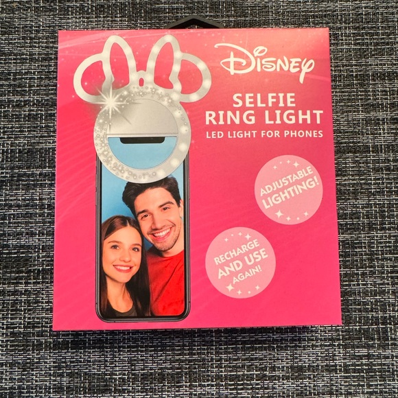 Disney Minnie Mouse Selfie Ring Light NEW - Picture 2 of 3